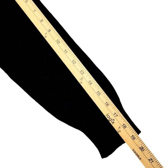 Womens XL Sophie Rue Women's Karmiti Diagonal Black Colorblock Crewneck Pullover - Picture 7 of 11